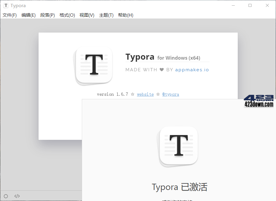 图片[2]-MarkDown编辑器Typora v1.9.5 中文绿色免注册+炫酷主题-星空 - 奇怪的银河系