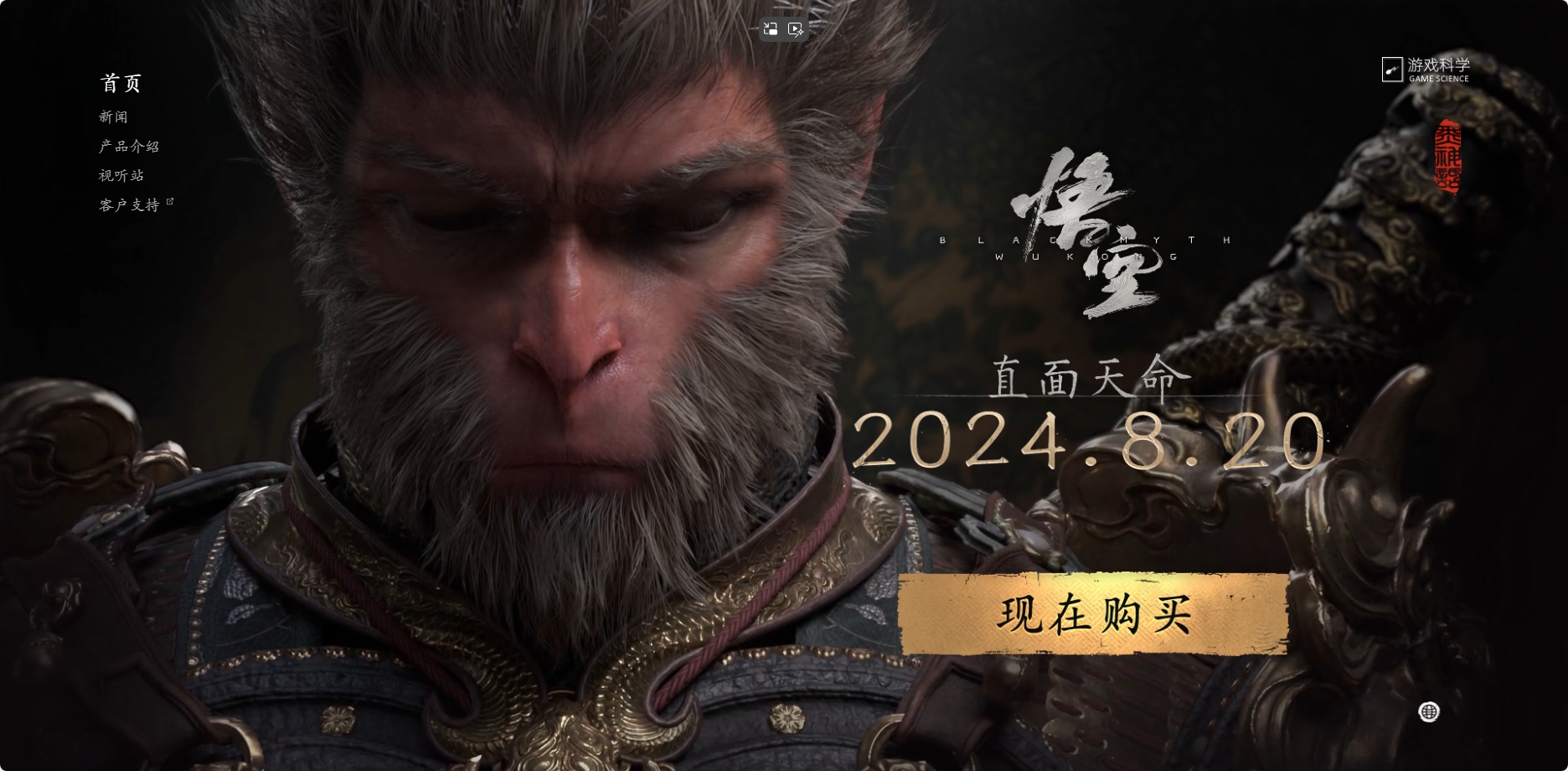 黑神话：悟空-官方正版引导下载购买-星空 - 奇怪的银河系